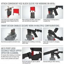 Real Avid Smart-Fit AR15 Vise Block & AR10 Sleeve