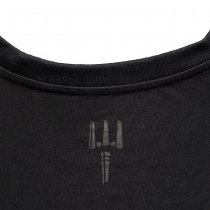 Pitchfork Trident Print T-Shirt - Black - XL