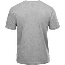 Pitchfork Trident Print T-Shirt - Heather Grey - L