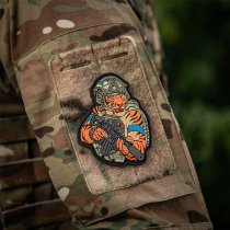 M-Tac Tiger Blue Tape Rubber Patch - Multicam