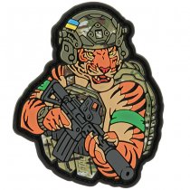 M-Tac Tiger Green Tape Rubber Patch - Multicam