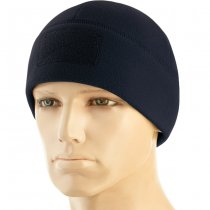 M-Tac Watch Cap Elite Fleece Beanie Hat 320g Velcro - Dark Navy Blue - S