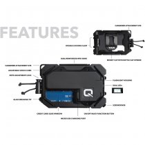 QuiqLite TAQ Wallet - Black