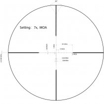 Vector Optics Matiz 2-7x32 VOW-MOA Riflescope