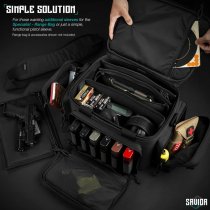 Savior Equipment Specialist Range Bag Pistol Sleeve 3 Pack - Black