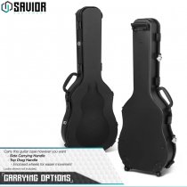 Savior Equipment Ultimate Guitar Case 45 Inch - Black