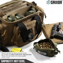 Savior Equipment Loose Sac Soft Ammo Carrier Mini 4 Pack - Dark Earth