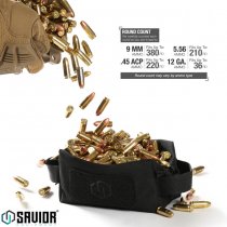 Savior Equipment Loose Sac Soft Ammo Carrier Mini 4 Pack - Dark Earth