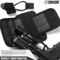 Savior Equipment Universal Pistol Holster - Black