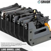 Savior Equipment Pistol Rack 4 Slots - Grey