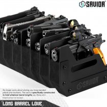 Savior Equipment Pistol Rack 12 Slots - Black