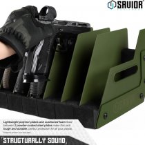 Savior Equipment Pistol Rack 12 Slots - Olive