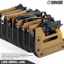 Savior Equipment Pistol Rack 12 Slots - Dark Earth