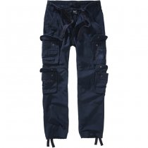 Brandit Pure Slim Fit Trousers - Navy - M