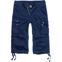 Brandit Urban Legend 3/4 Trousers - Navy - L