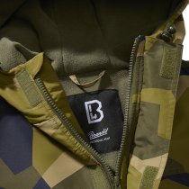 Brandit Windbreaker Frontzip - Swedish Camo M90 - 3XL