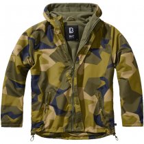 Brandit Windbreaker Frontzip - Swedish Camo M90 - 3XL