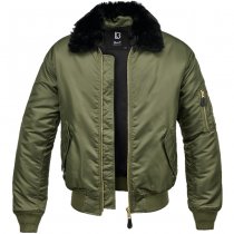 Brandit MA2 Jacket Fur Collar - Olive - 2XL