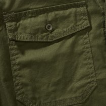 Brandit Flanellshirt - Olive - M