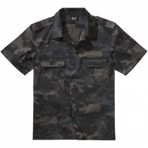 Brandit US Shirt Shortsleeve - Dark Camo