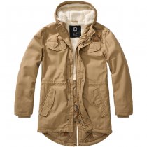 Brandit Marsh Lake Teddyparka - Camel - M