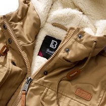 Brandit Ladies Marsh Lake Parka - Camel - M