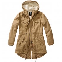 Brandit Ladies Marsh Lake Parka - Camel - 2XL