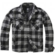 Brandit Lumberjacket - Black / Charcoal