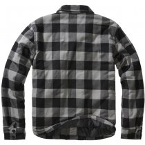 Brandit Lumberjacket - Black / Charcoal - L