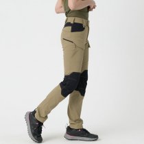 Helikon-Tex Women's OTP Outdoor Tactical Pants - Khaki / Black - XS - Regular