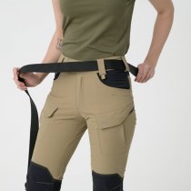 Helikon-Tex Women's OTP Outdoor Tactical Pants - Khaki / Black - L - Regular