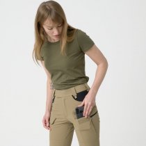 Helikon-Tex Women's OTP Outdoor Tactical Pants - Khaki / Black - L - Regular