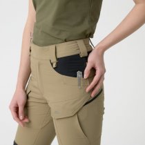 Helikon-Tex Women's OTP Outdoor Tactical Pants - Khaki / Black - 2XL - Regular