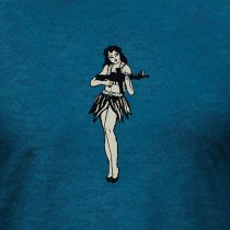 Magpul Hula Girl CVC T-Shirt - Blue - M