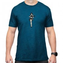 Magpul Hula Girl CVC T-Shirt - Blue - XL