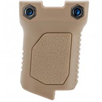 Strike Industries Angled Vertical Picatinny Grip Short & Cable Management - Dark Earth