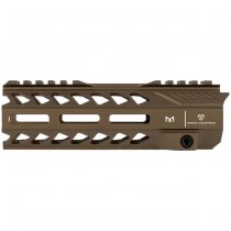 Strike Industries AR15 Strike Rail Handguard M-LOK 7 Inches - Dark Earth