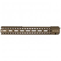 Strike Industries AR15 Strike Rail Handguard M-LOK 15.5 Inches - Dark Earth