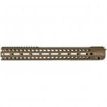 Strike Industries AR15 Strike Rail Handguard M-LOK 17 Inches - Dark Earth