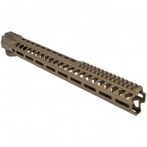 Strike Industries AR15 Strike Rail Handguard M-LOK 17 Inches - Dark Earth