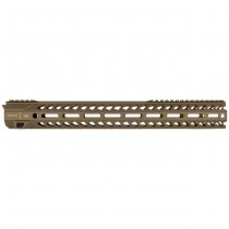 Strike Industries AR15 Strike Rail Handguard M-LOK 17 Inches - Dark Earth