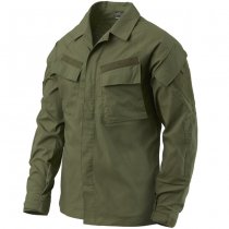 Helikon-Tex Raid Shirt - PolyCotton Stretch Ripstop - Olive Green