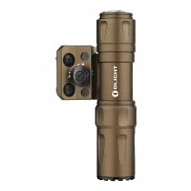 Olight Odin Mini Tactical Flashlight & M-Lok Mount & Tail Switch - Tan