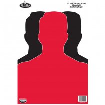 Birchwood Casey Dirty Bird 12 x 18 Silhouette III Target 8 Pack