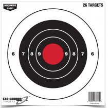 Birchwood Casey Eze-Scorer 8 Inch Bulls-Eye Target 26 Targets