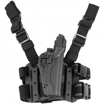 BLACKHAWK Level 3 Tactical SERPA Holster Beretta 92/96/M9A1/92A1/96A1 - Black