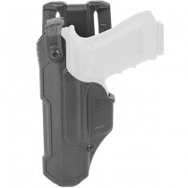 BLACKHAWK T-Series L3D Duty Holster Glock 17/19/22/23/31/32/45/47 LH - Black