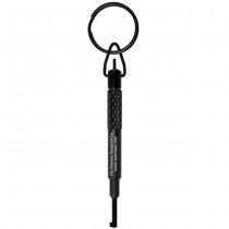 Peerless Oversize Handcuff Key Ring - Black