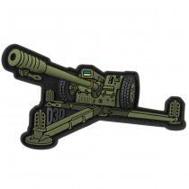 M-Tac Howitzer D-30 Rubber Patch - Olive