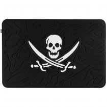 M-Tac Jolly Roger Patch Panel Flag - Black